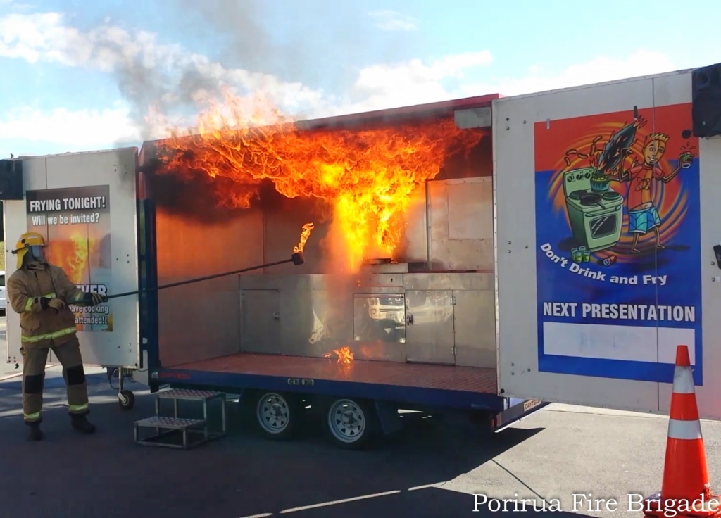 Kitchen Fire Demonstrator