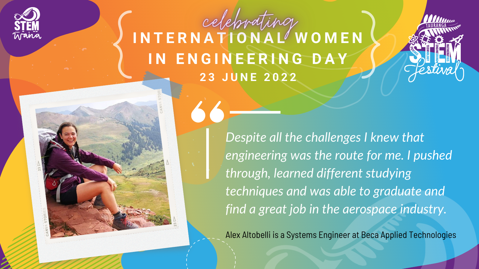 International Women in Engineering Day 2022 – Meet Alex Altobelli